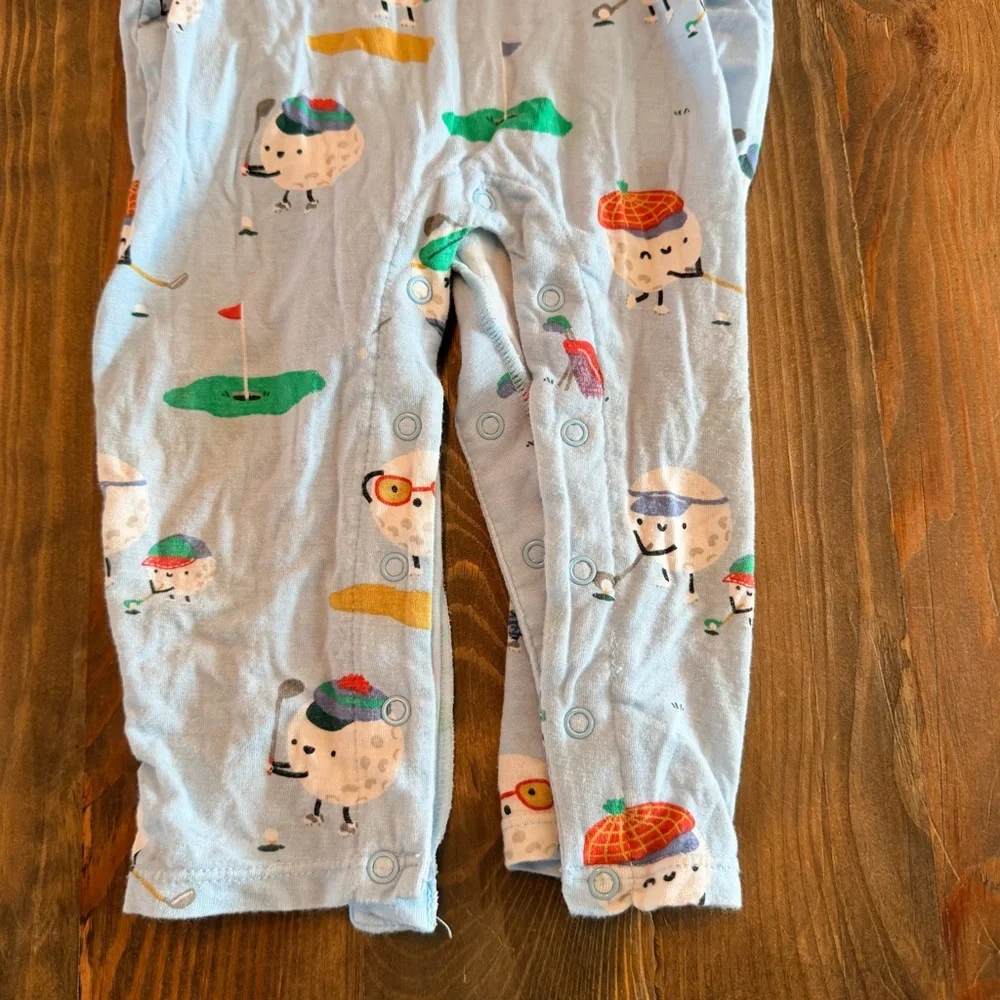 Angel Dear Golf Theme One Piece Outfit